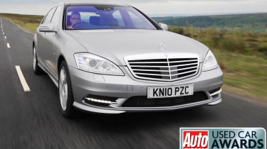 Used Car Awards 2016 - Mercedes S-Class front tracking