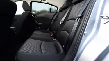 Mazda 3 - rear seats 