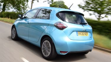 Renault Zoe - rear tracking