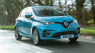 Renault Zoe - front tracking