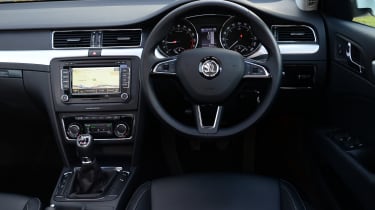 Used Car Awards 2016 - Skoda Superb Estate interior