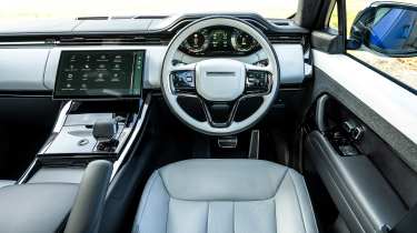 Range Rover Sport P550e Autobiography long-term test - front interior