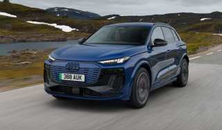 Audi Q6 e-tron - front tracking