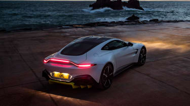 Aston Martin Vantage - rear static dusk