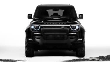Land Rover Defender Octa Black - full front studio