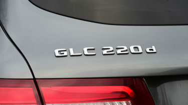 Mercedes GLC long-term third report - GLC 220d badge
