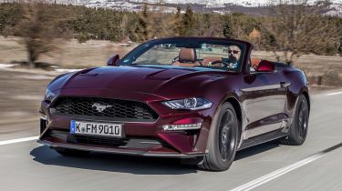 Ford Mustang EcoBoost Convertible - front