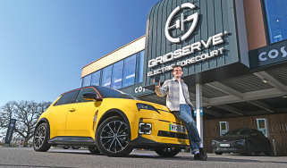 EV charging hacks - front of R5 in front of Gridserve