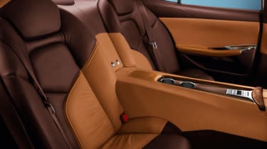 Fisker Karma rear seats