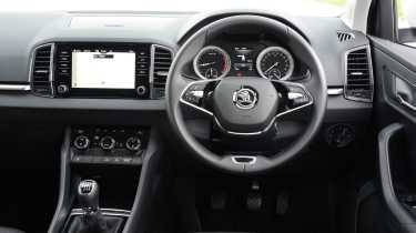Skoda Karoq facelift - dash