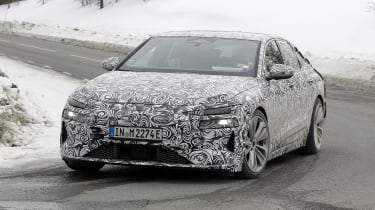 Audi A6 e-tron spyshot 1