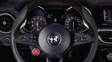 Alfa Romeo Stelvio steering wheel