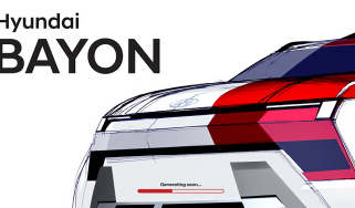 New Hyundai Bayon - front sketch