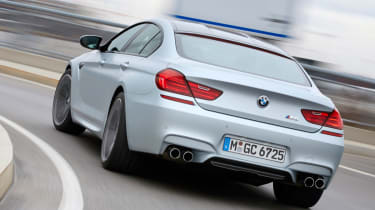 BMW M6 Gran Coupe rear action