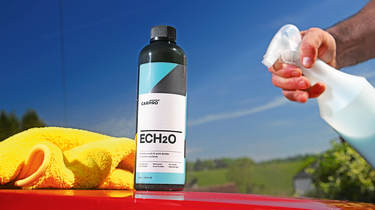Washing your car during a hosepipe ban - waterless wash