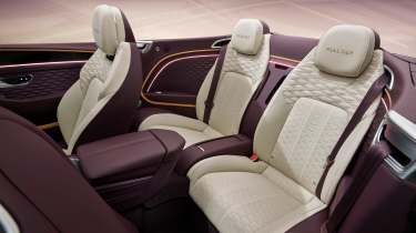 Bentley Continental GTC Mulliner - seats