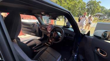 MINI Cooper Oxford Edition at Goodwood Festival of Speed - interior