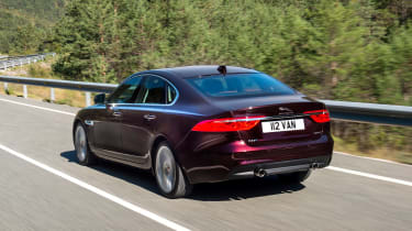 Jaguar XF Portfolio - rear tracking