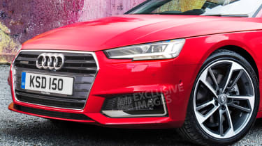 Audi A3 Coupe - front detail (watermarked)
