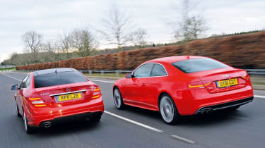 Audi A5 vs Mercedes C-Class Coupe