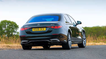 Mercedes S-Class - rear cornering
