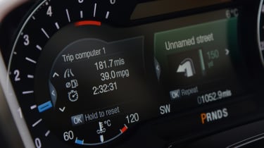 Ford Mondeo Vignale road trip - mileage