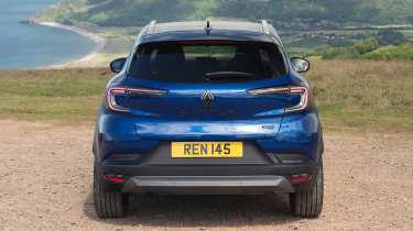 Renault Captur facelift UK - full rear