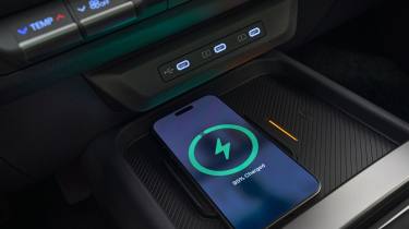 Kia Seltos - wireless phone charging