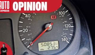 Header image of an odometer from a high mileage car