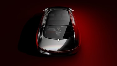 Aston Martin Lagonda Vision concept - rear above