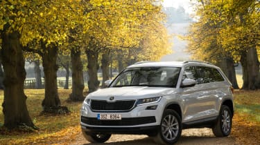 Skoda Kodiaq SUV - front quarter