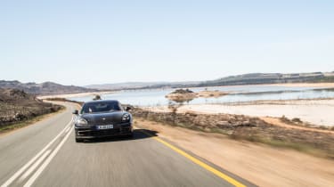 Porsche Panamera ride - full front panning