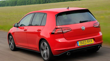 VW Golf GTI Performance Pack rear tracking