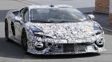 Lamborghini Huracan successor - full front