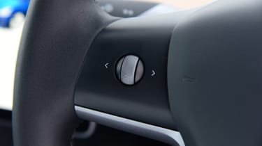 Tesla Model 3 Long Range - steering wheel control