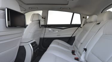 BMW 535i Gran Turismo rear seats 