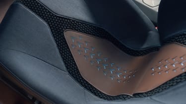 Lamborghini Lanzador concept interior detail seats 