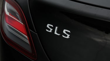 Mercedes SLS AMG badge