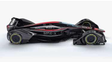 McLaren MP4-X - profile high