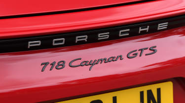 Porsche 718 Cayman GTS - &#039;718 Cayman GTS&#039; badging