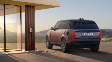 Range Rover Electric charging