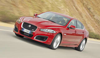 Jaguar XFR front track