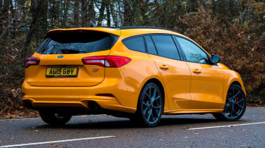 Ford Focus ST Estate: long-term test review  - first report - rear 3/4 static