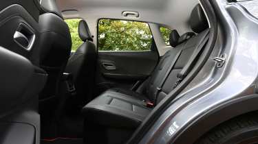 MG ZS - rear seats