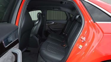 Audi S4 - rear seats
