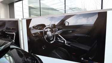 Peugeot 3008 design centre interior sketch
