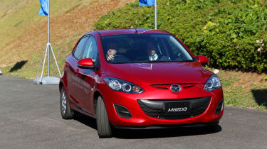 Mazda 2 EV 2013 action