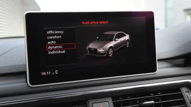Long-term test review: Audi A4 screen