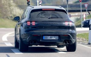 Porsche Macan spy shot