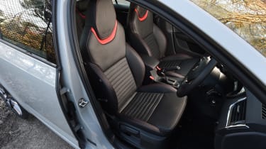 Skoda Octavia vRS 4x4 2016 UK - interior